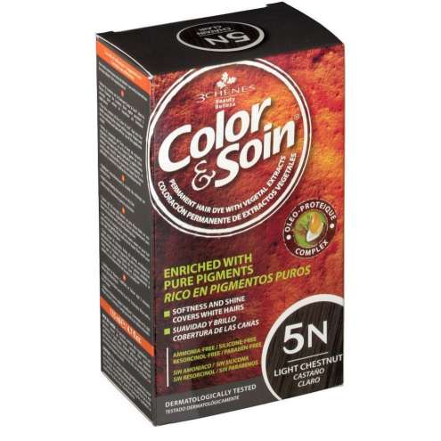 Color & Soin barva a péče 5N světle hnědá 135 ml